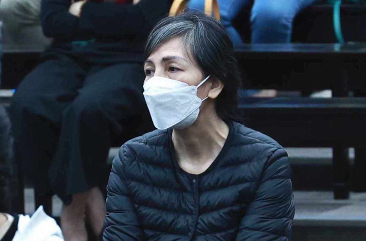 Bị cáo Nguyễn Thị Thanh Thủy hầu toà chiều 4/1.