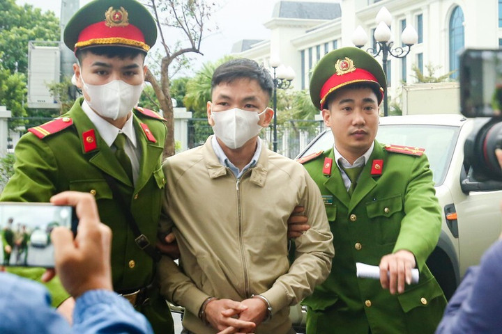 Bị cáo Vũ Đình Hiệp.