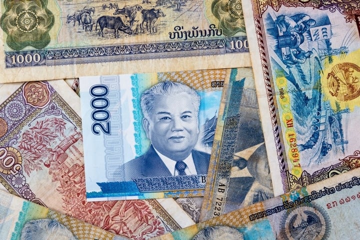 Đồng kip Lào. (Ảnh: Asiatimes.com)