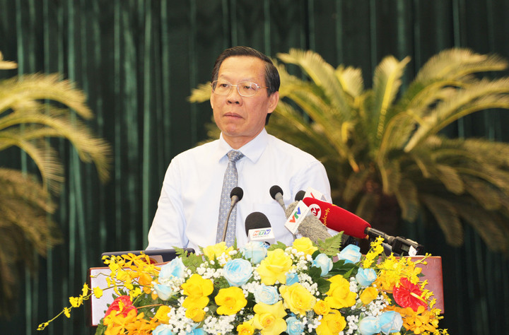 Chủ tịch UBND TP.HCM Phan Văn Mãi.