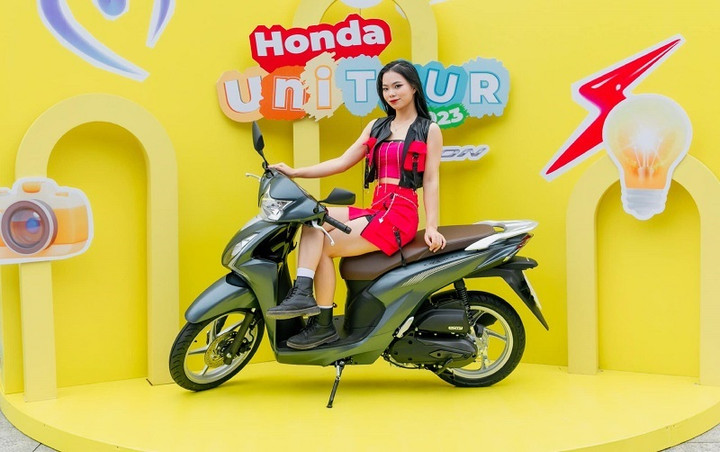 Honda Vision phiên bản cổ điển. (Ảnh: Honda)