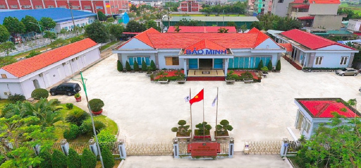 Khu làm việc của cán bộ, nhân viên KCN Bảo Minh.