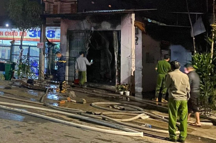 Vụ cháy được phát hiện vào khoảng 1h51 ngày 9/1/2024, tại địa chỉ 308 Hoàng Hoa Thám (phường An Tân, thị xã An Khê).