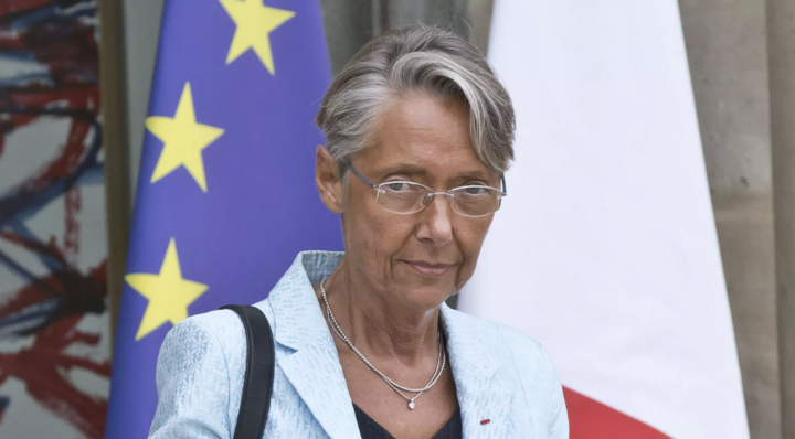 Thủ tướng Pháp Elisabeth Borne. (Ảnh: AP)