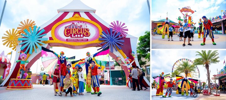 Khu hí hửng nghịch ngợm Circus land tiếp tục càng thêm thắt náo sức nóng với chuỗi sinh hoạt kể từ Circus Vibe.Fest.