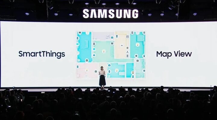 Samsung nâng cấp giải pháp quản lý, truy cập smarthome. (Ảnh: zdnet)