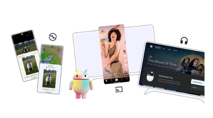 Google tập trung mở rộng tính tương tác của hệ sinh thái Android.