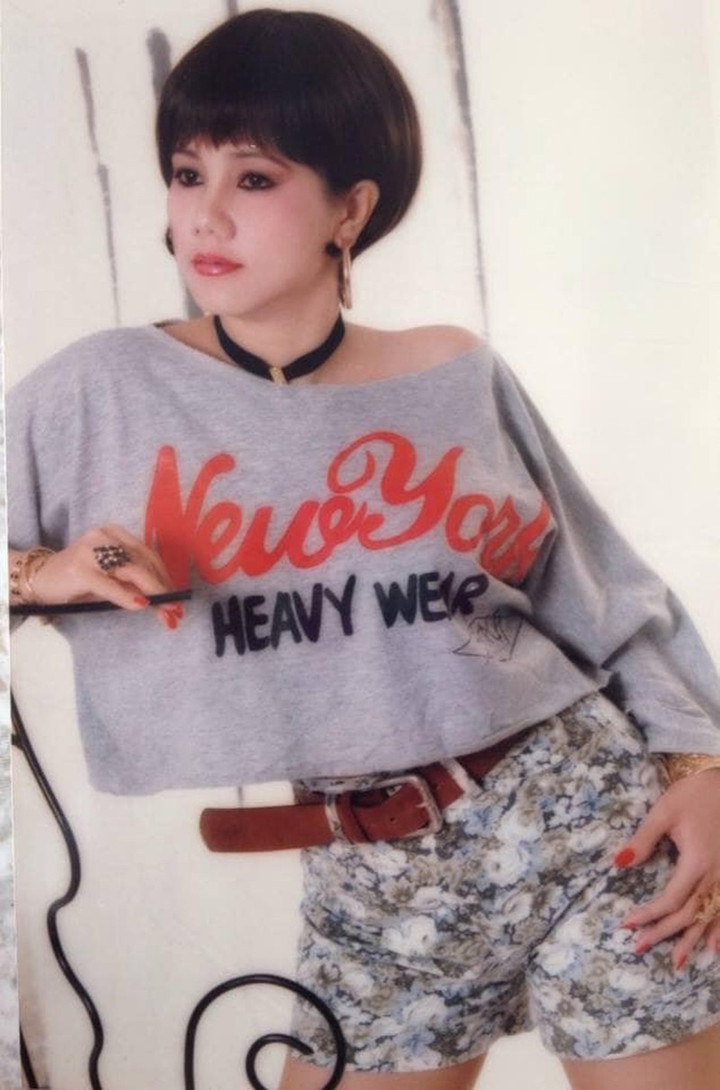 Ngọc Ánh thời trẻ.