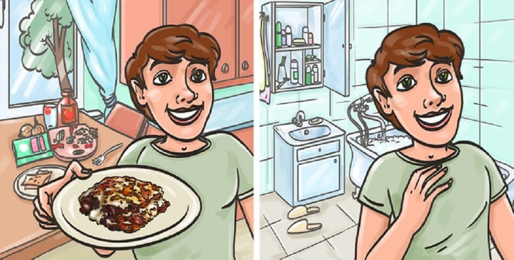 Chi tiết nào tố cáo chàng trai?