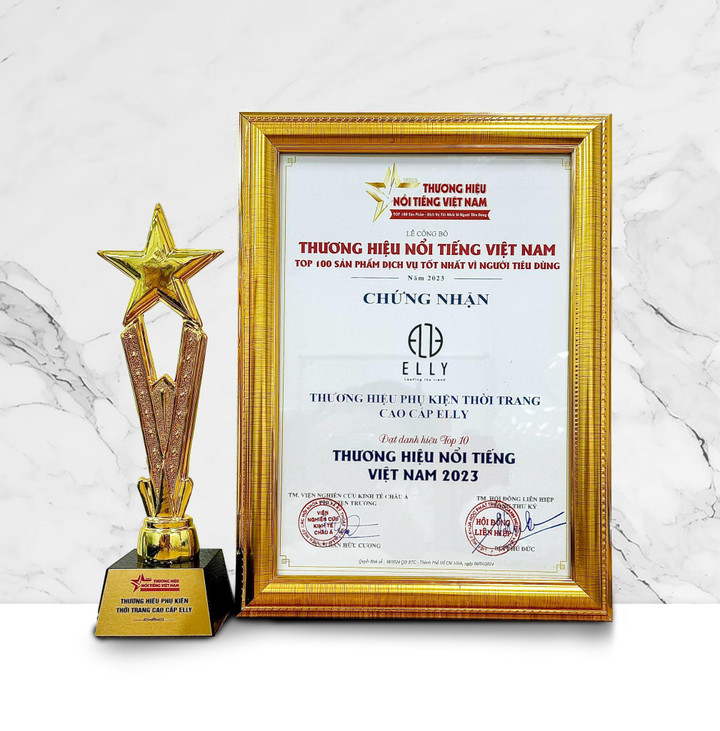 ELLY được vinh danh Top 10 thương hiệu nổi tiếng Việt Nam 2023 - 1