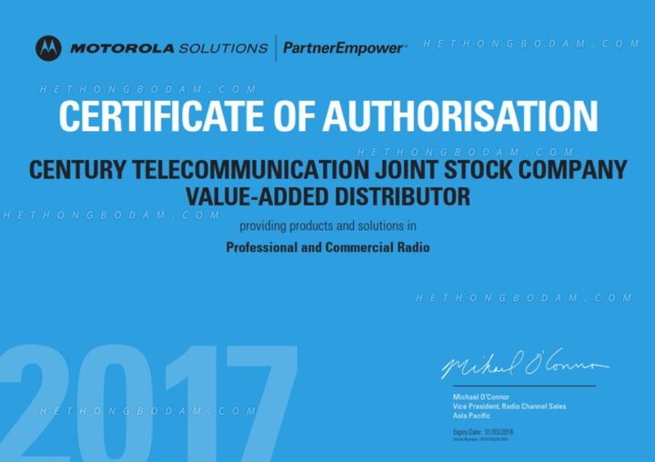 Tối ưu hóa liên lạc với bộ đàm Motorola tại HETHONGBODAM - 3