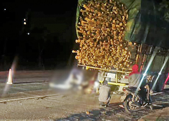 Hiện trường vụ việc. (Ảnh: CTV)