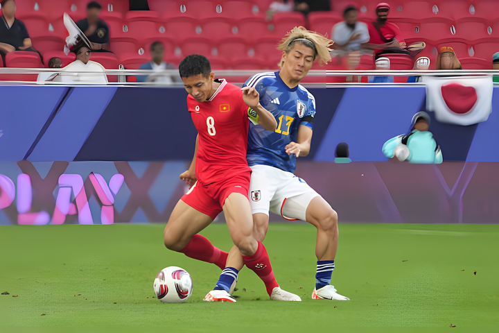 Đội tuyển Việt Nam tự tin giữ bóng.