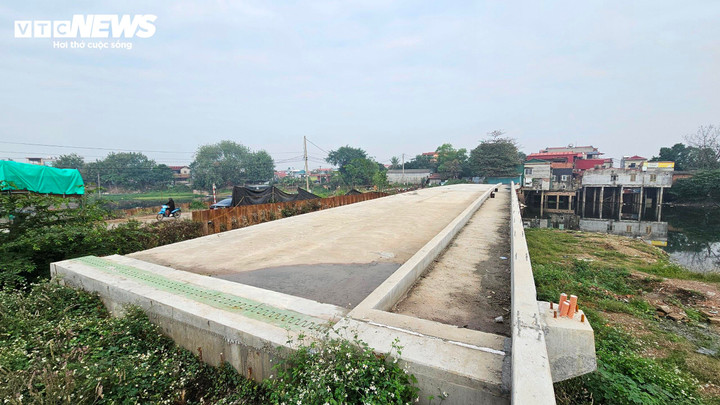 Tiến độ thi công cầu Nét đến nay mới đạt khoảng 44,32% khối lượng công trình.