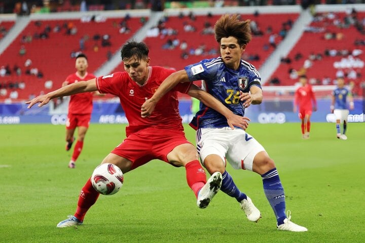 Đội tuyển Việt Nam chơi tốt trước Nhật Bản. (Ảnh: Getty Images)
