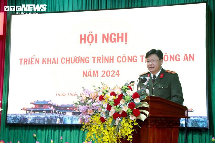 Đại tá Nguyễn Thanh Tuấn - Giám đốc Công an Thừa Thiên - Huế. (Ảnh: CACC)