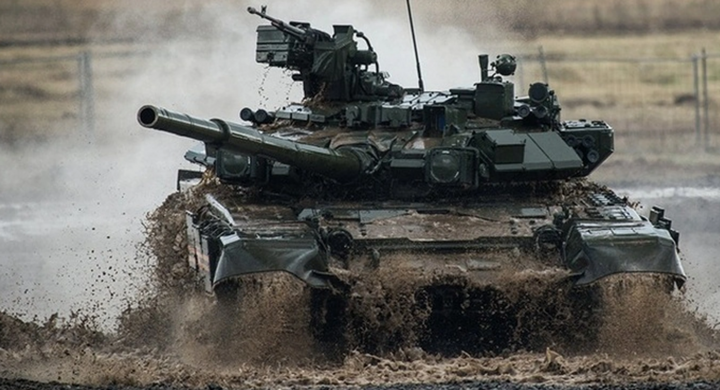 Xe tăng T-90 của Nga. (Ảnh: Sputnik)