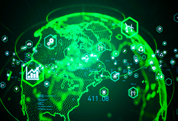 Công nghệ đám mây củng cố, tối ưu hóa sự phát triển của các công nghệ mới nổi để giải quyết cuộc khủng hoảng khí hậu hiện nay. (Ảnh: Metamorworks, iStock)