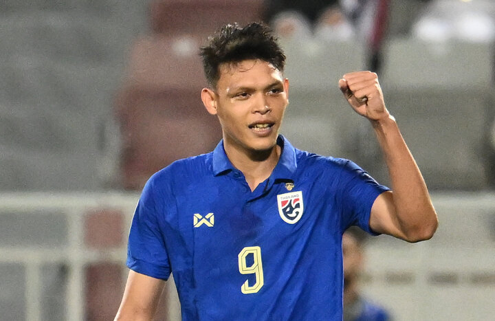 Supachai toả sáng trong chiến thắng của đội tuyển Thái Lan.