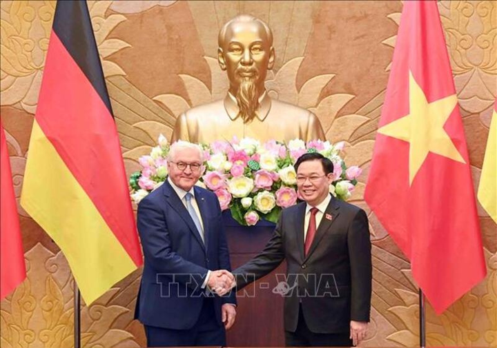 Chủ tịch Quốc hội Vương Đình Huệ hội kiến Tổng thống CHLB Đức - 3