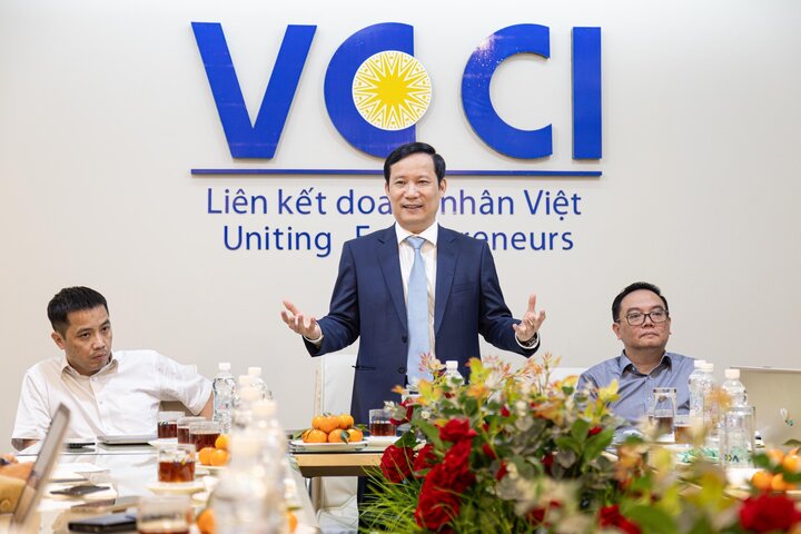 Chủ tịch Liên đoàn Thương mại và Công nghiệp Việt Nam (VCCI) Phạm Tấn Công.