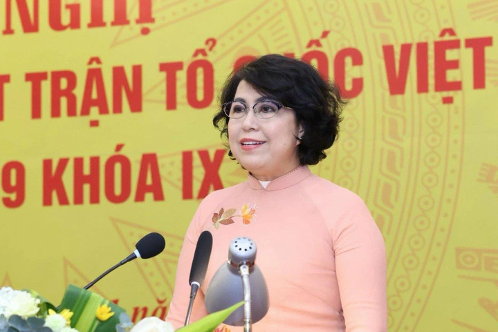 Bà Tô Thị Bích Châu. (Ảnh: mattran.org.vn)