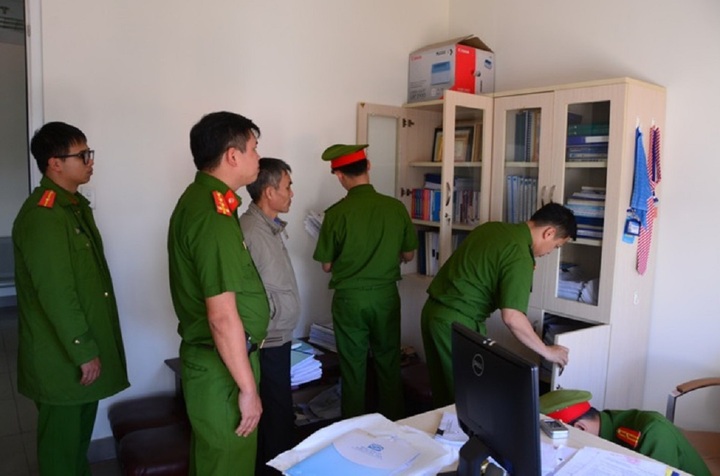 Cơ quan điều tra khám xét nơi làm việc của ông Lê Như Nguyễn Thái Bình.