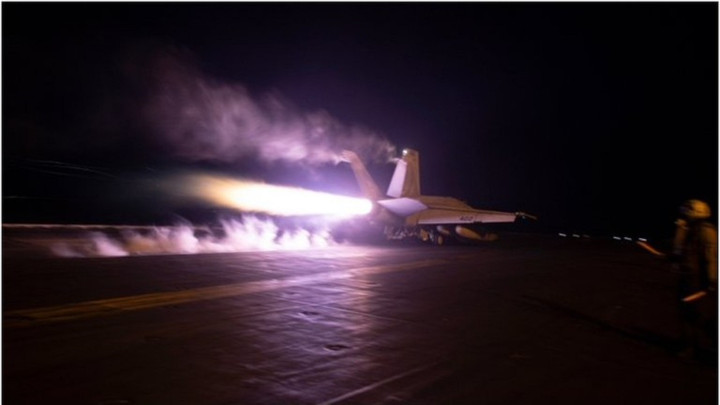 Máy bay chiến đấu Mỹ. (Ảnh: Centcom)