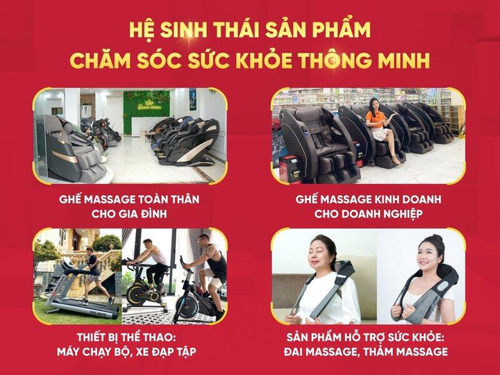Hệ sinh thái sản phẩm đa dạng của Queen Crown.