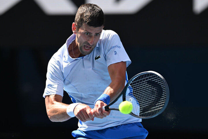Novak Djokovic bị loại ở bán kết Australian Open 2024.