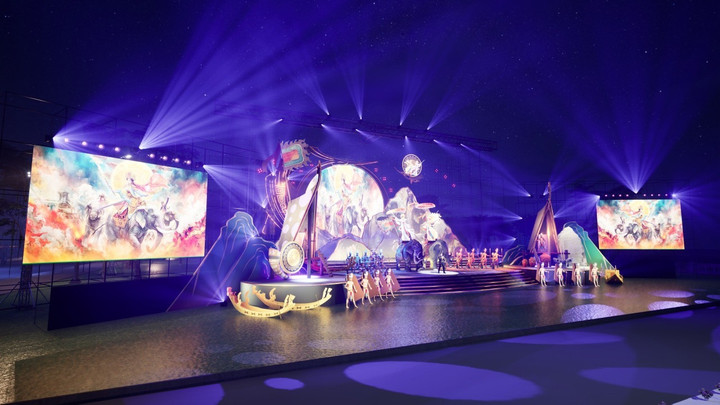 Chương trình là đêm hội của âm thanh và ánh sáng, thể hiện sức hấp dẫn của công nghệ hiện đại trên nền tảng là các câu chuyện lịch sử.