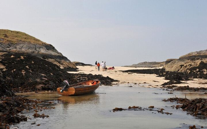 Eilean Shona là một hòn đảo không có xe cộ.