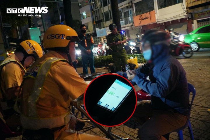 Làm việc với CSGT, anh T. liên tục nói hối hận nhưng không chịu hợp tác.