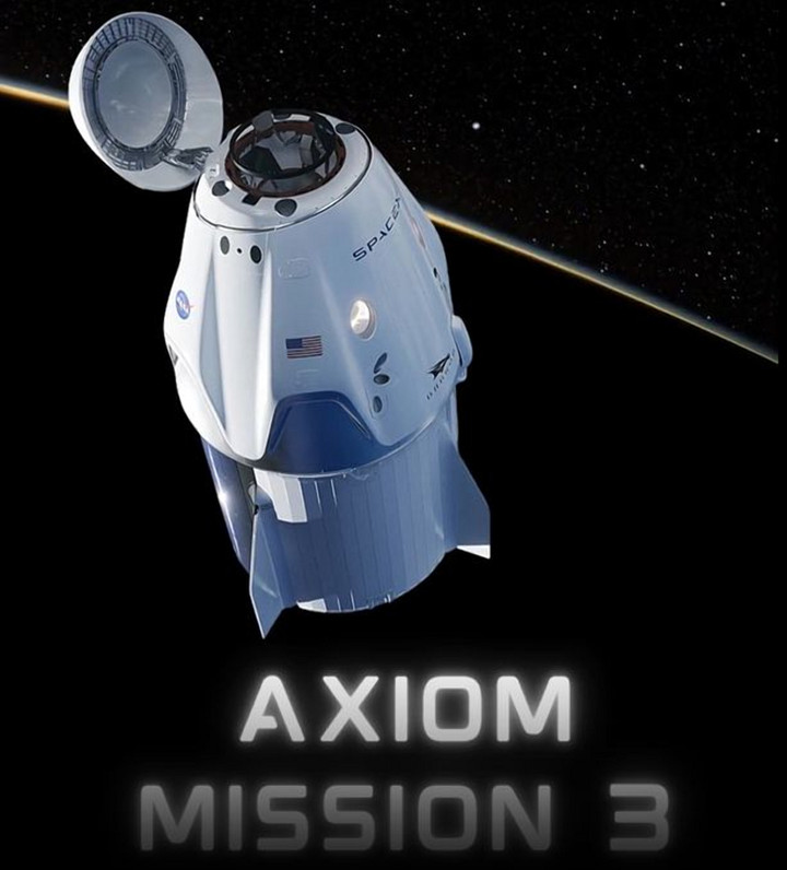 Sứ mệnh phi hành gia tư nhân Axiom Mission 3, Axiom Space và Trạm Vũ trụ Quốc tế (ISS) sẽ mở rộng khả năng tiếp cận, tìm hiểu tác động của môi trường không trọng lực với sức khỏe. (Ảnh: Marie Grondin)