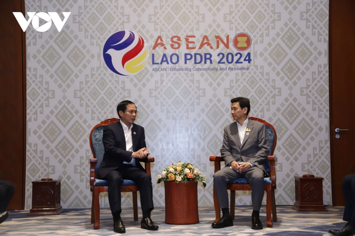 Bộ trưởng Ngoại giao Việt Nam tiếp Phó thủ tướng, Bộ trưởng Ngoại giao Thái Lan.