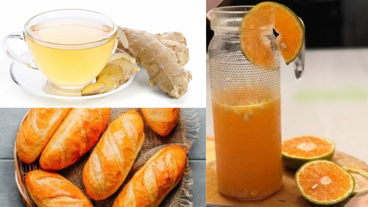 Uống nước chanh, nước gừng hay ăn bánh mỳ là những mẹo giải rượu ngày Tết hiệu quả. (Ảnh minh hoạ: Istock)