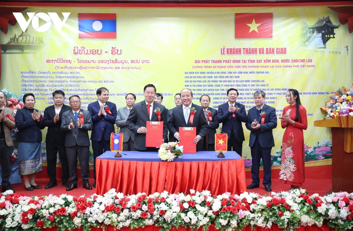 Khánh thành và bàn giao Đài phát thanh phát hình tỉnh Xaysomboun, Lào - 5