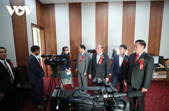 Khánh thành và bàn giao Đài phát thanh phát hình tỉnh Xaysomboun, Lào - 9