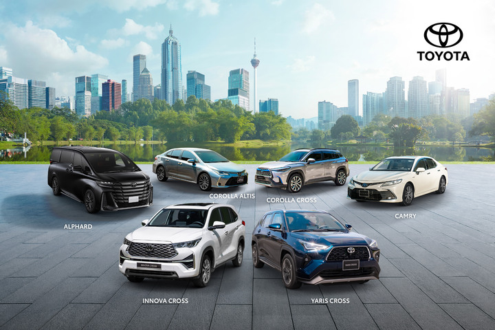 Xe Toyota Hybrid trải dài ở các phân khúc.
