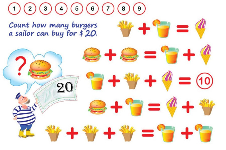 Câu đố dành cho người IQ cao.