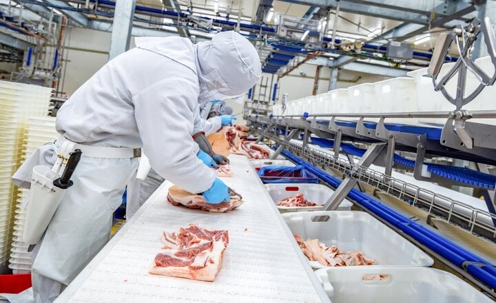 Việc kinh doanh và chế biến thịt mang về cho MML khoảng 7.000 tỷ đồng trong năm 2023. (Ảnh: Đ.V)