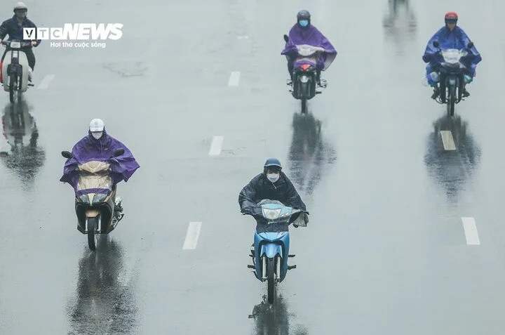 Dự báo miền Bắc xuất hiện mưa phùn vào buổi đêm và sáng. (Ảnh minh hoạ: Ngô Nhung)