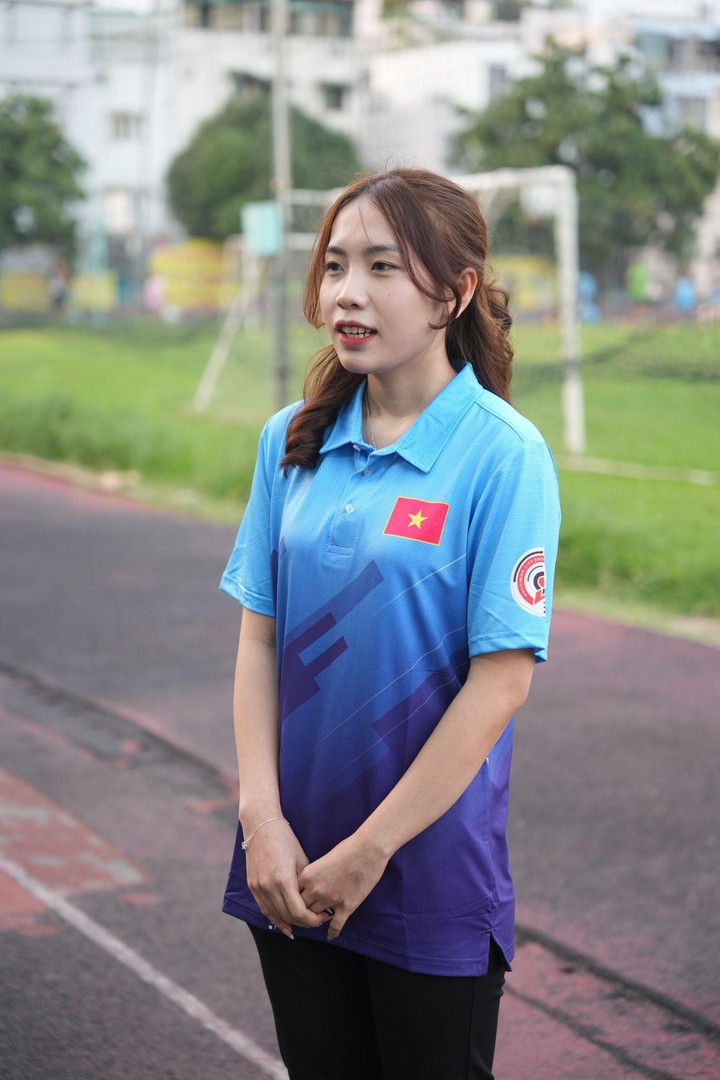 Xạ thủ Lê Thị Mộng Tuyền chia sẻ về lối sống trách nhiệm của một vận động viên.