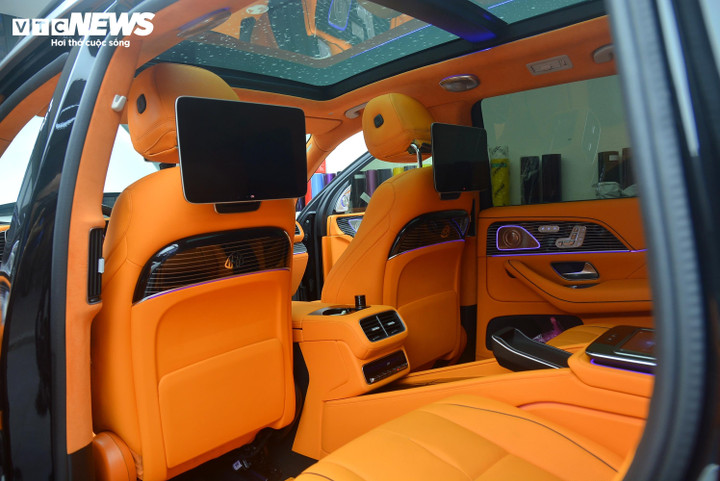Nội thất của Mercedes GLS 450 "độ" lên Maybach GLS 600. (Ảnh: Đại Việt