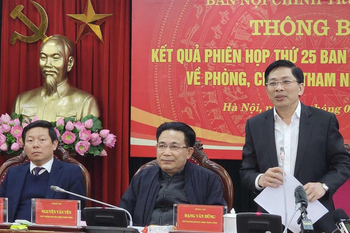 Ông Đặng Văn Dũng, Phó Trưởng Ban Nội chính Trung ương. (Ảnh: Trần Vương)