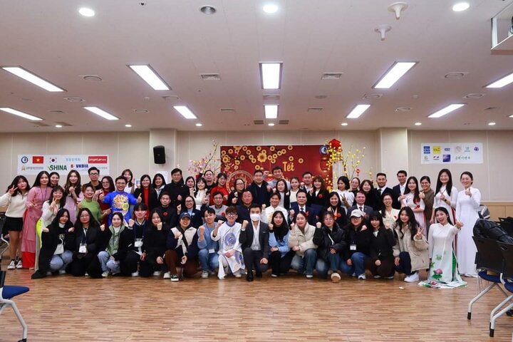 Tết cộng đồng người Việt ở thành phố Daegu, tỉnh Gyeongnam, Hàn Quốc.