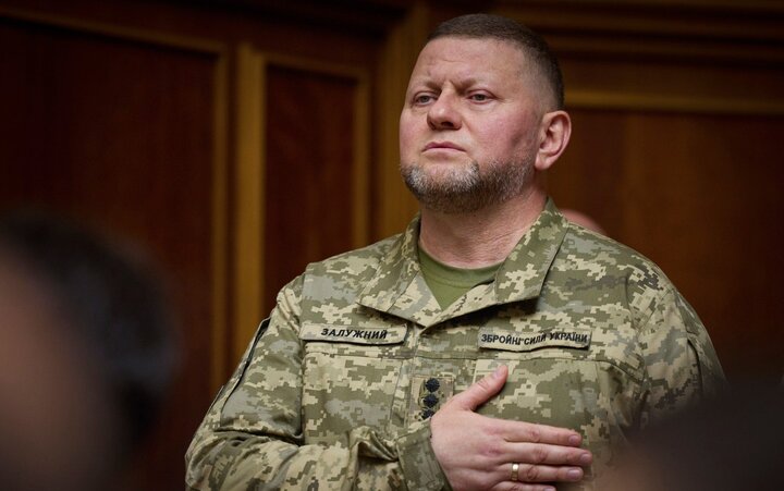 Đại tướng Valery Zaluzhny, Tổng tư lệnh quân đội Ukraine. (Ảnh: AP)