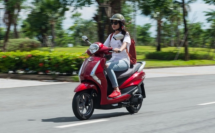 Yamaha Latte phiên bản tiêu chuẩn màu mới. (Ảnh: Yamaha)