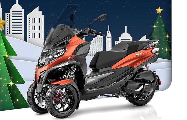 Piaggio MP3 400 Sport. (Ảnh: Piaggio)