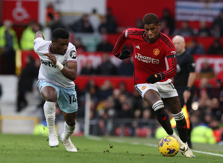 Rashford có nhiều khoảng trống hơn trong hiệp 2. (Ảnh: Getty Images)